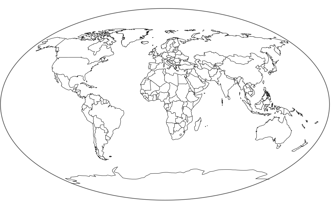 Coloriage mappemonde
