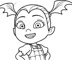 Coloriage Vampirina